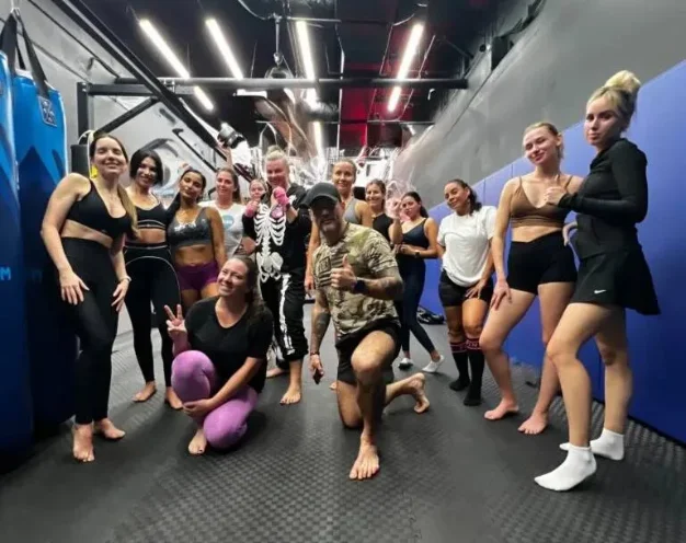 Women's Cardio Kickboxing class